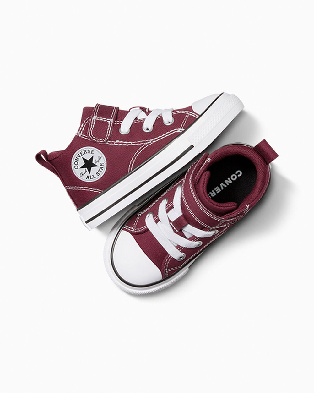 Deep Bordeaux/White/Black