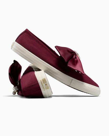 Deep Bordeaux/Egret/Gold