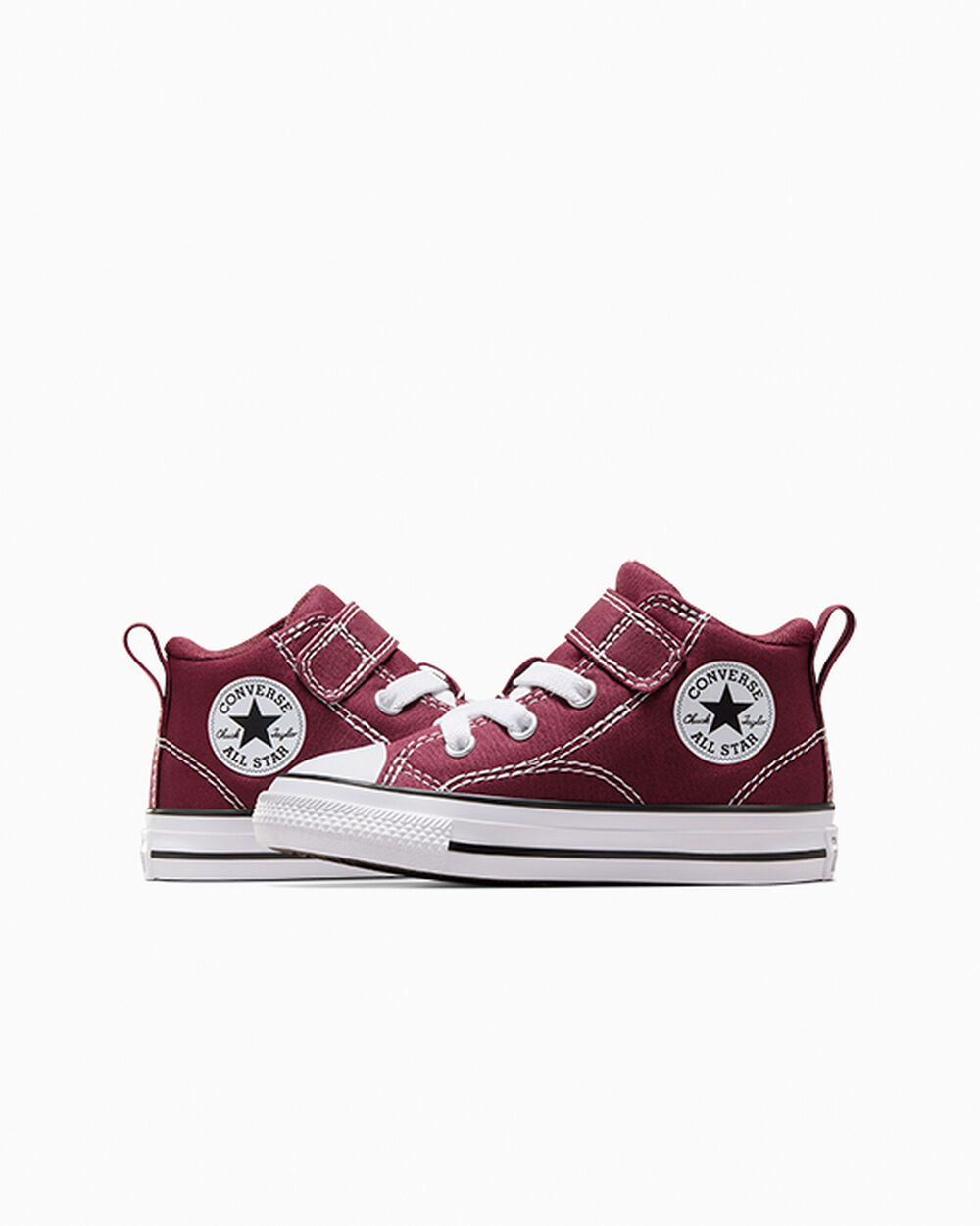 Deep Bordeaux/White/Black