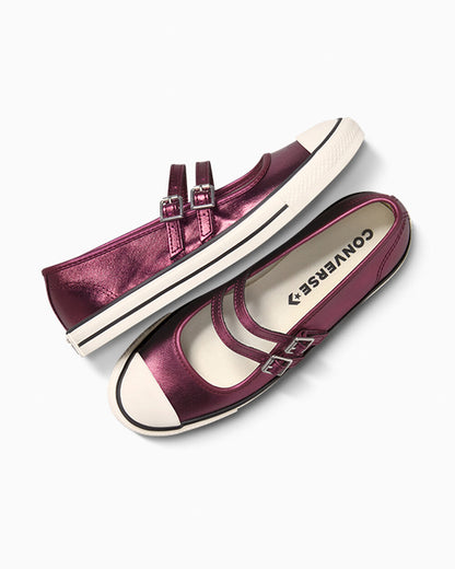Burgundy Metallic/Egret/Black