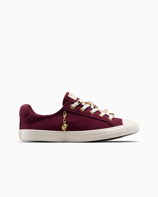 Deep Bordeaux/Egret/Gold